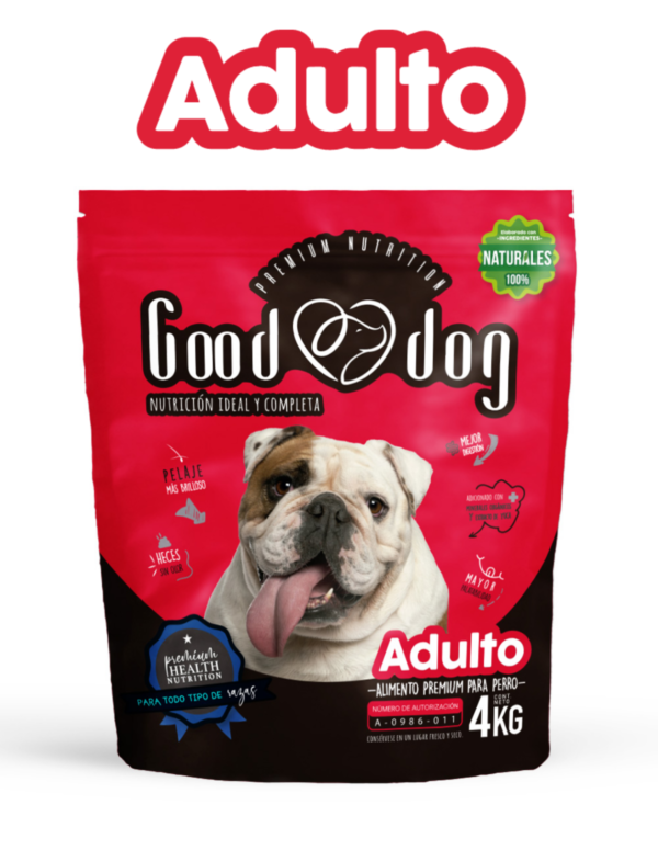Alimento perro adulto GOOD DOG 4kg|Todas las razas. - Image 2