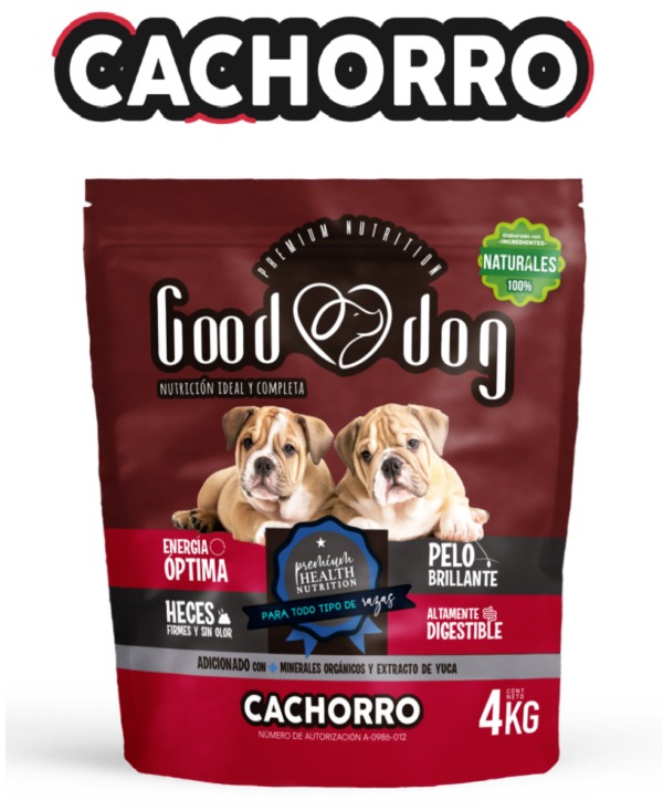 Alimento cachorro| GOOD DOG 4kg|Todas las razas - Image 2