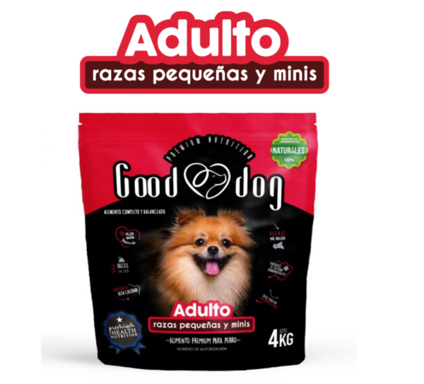 Alimento adulto raza pequeña| GOOD DOG 4kg|Todas las razas. - Image 2