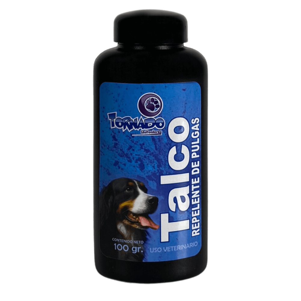 Talco repelente de pulgas | para perro | Tornado | 100g